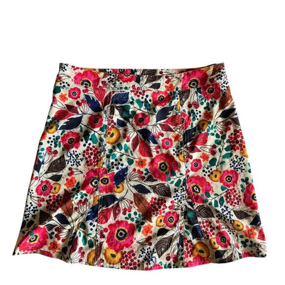 Ripskirt Sz Lg length 2 Floral Wrap Skirt Cover Up Beach Cruise Pool Resortwear - Picture 7 of 16